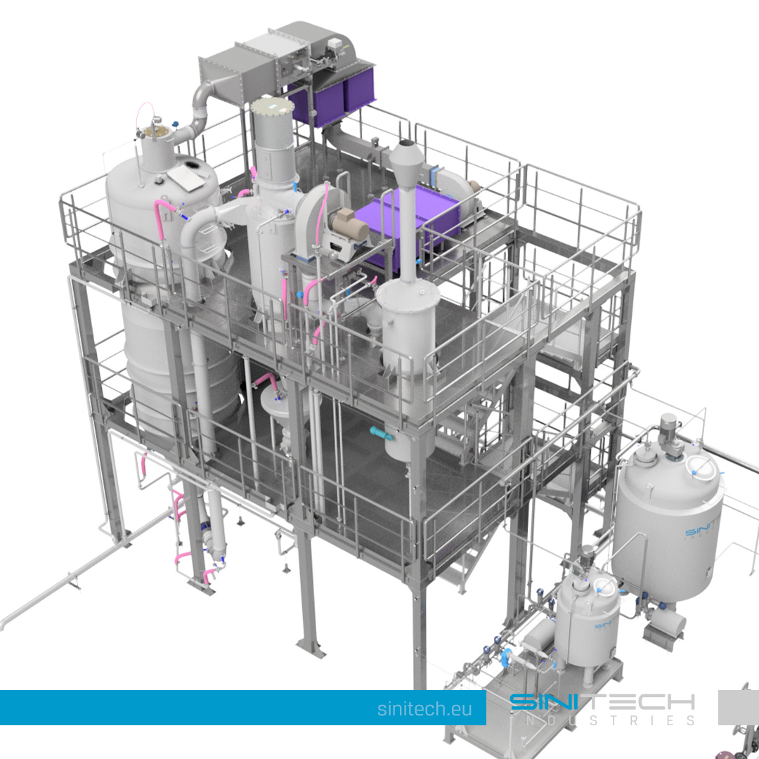 Industrijska sušara kapaciteta 120 kg/h isparene vode